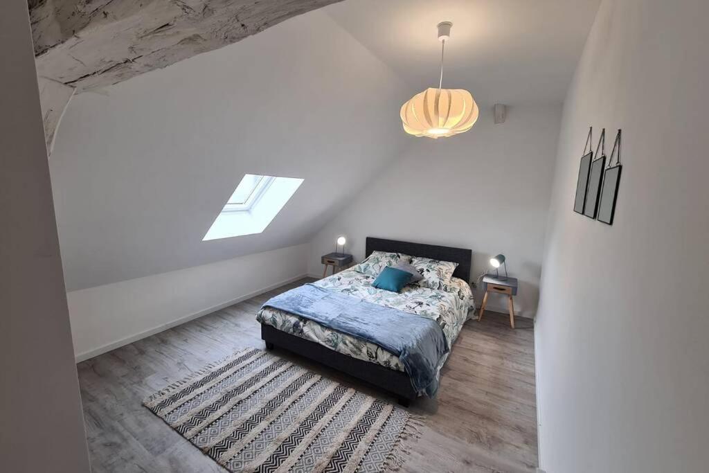Centre Ville 3 Pieces Envoutant Sous Combles 40M² Joigny Luaran gambar